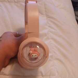 Pink Headphones